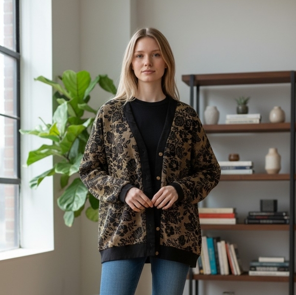 Kathleen Usherwood for Periphery Other - Vintage Kathleen Usherwood for Periphery Women's Button Up Cardigan Medium